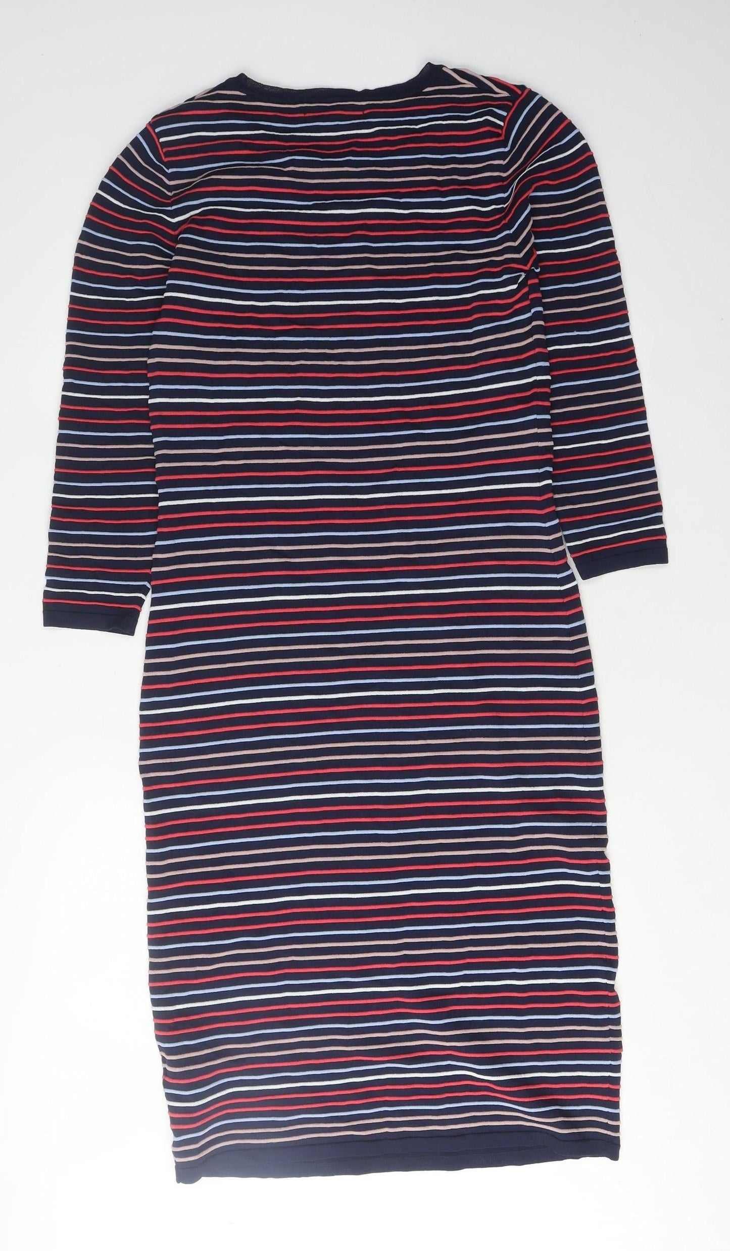 Next Women's Multicoloured Striped Dress Size 14