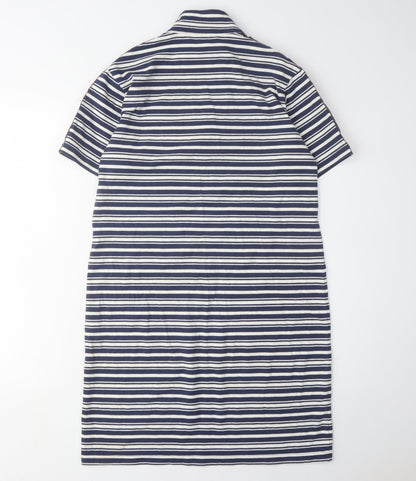 Russell Athletic Women's Multicoloured Striped T-Shirt Dress
