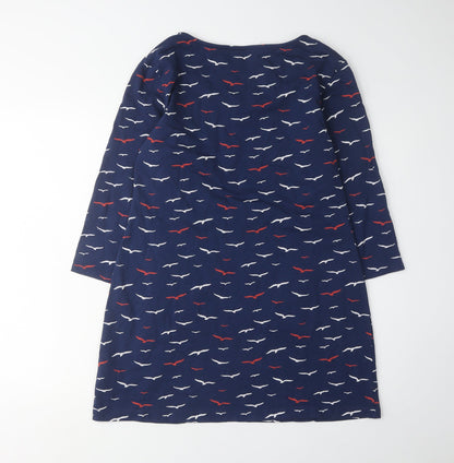 Mountain Warehouse Women's Blue Animal Print Dress 12