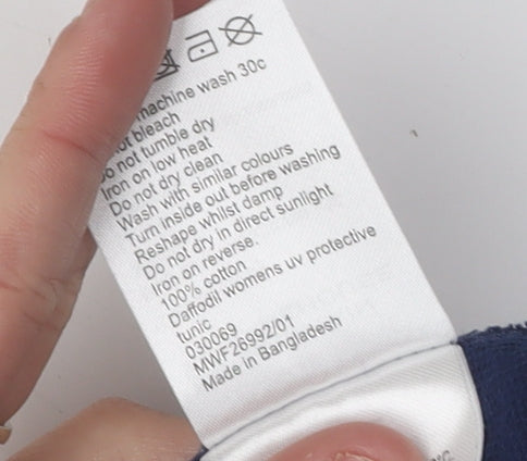 Mountain Warehouse Women's Blue Animal Print Dress 12