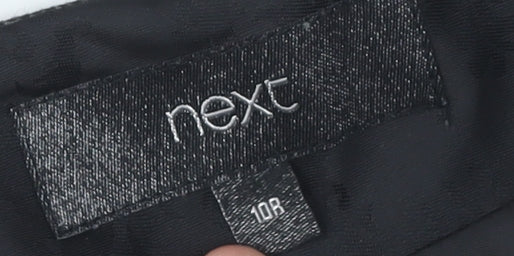 Next Women's Black Dress, Size 10, V-Neck Sleeveless