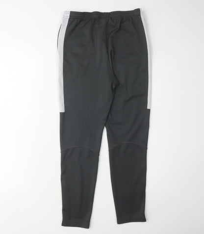 Nike Boys Black Jogger Trousers, Size L, Athletic Fit