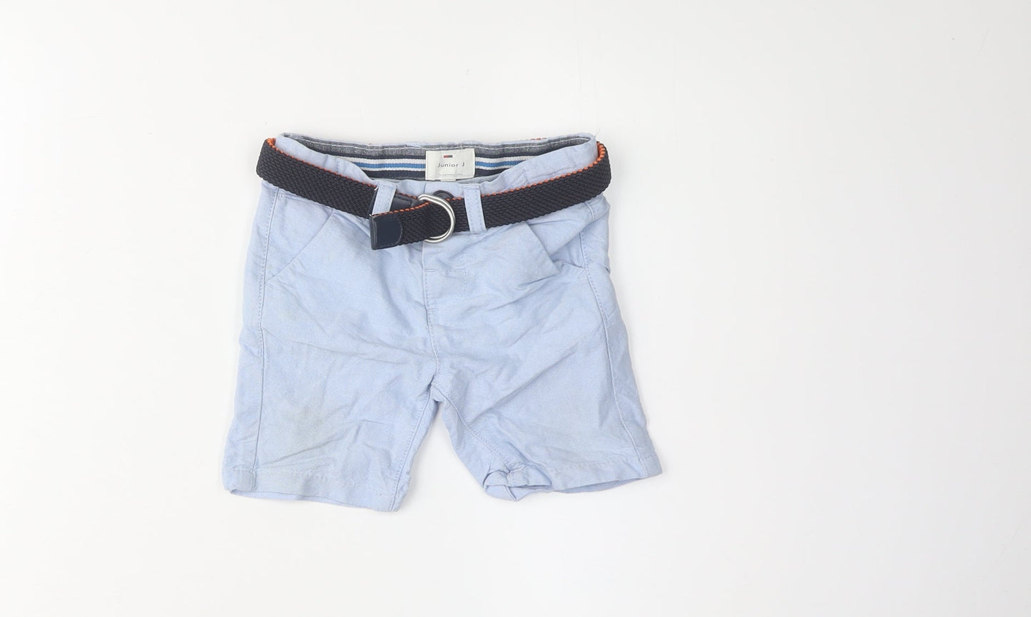 Jasper Conran Boys Blue Chino Shorts, Size 12-18 Months