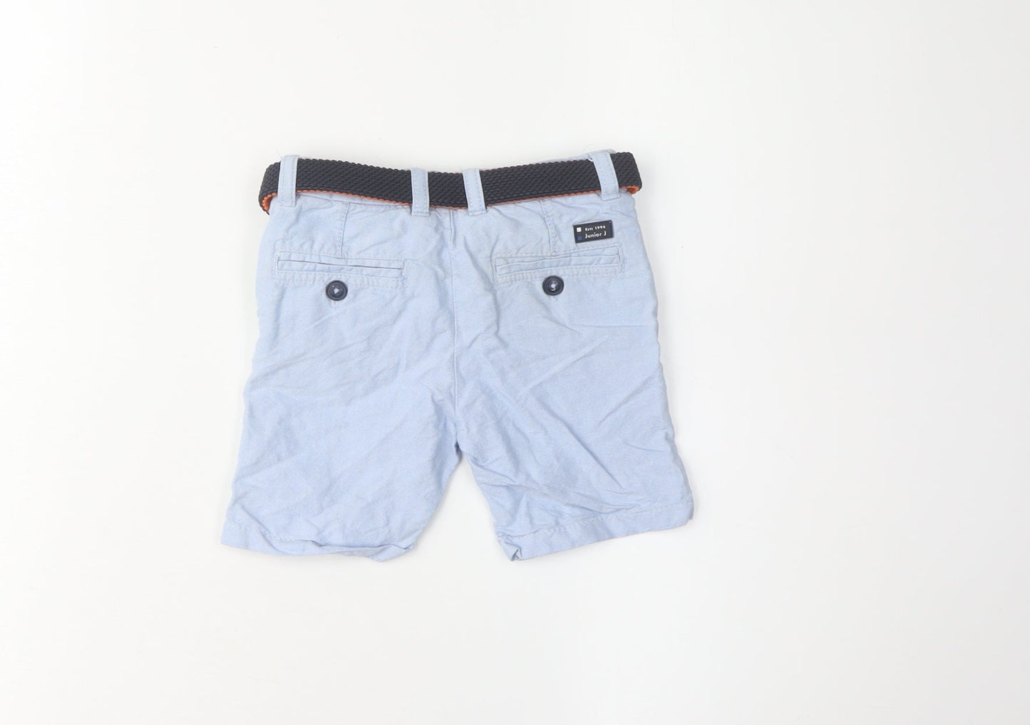 Jasper Conran Boys Blue Chino Shorts, Size 12-18 Months