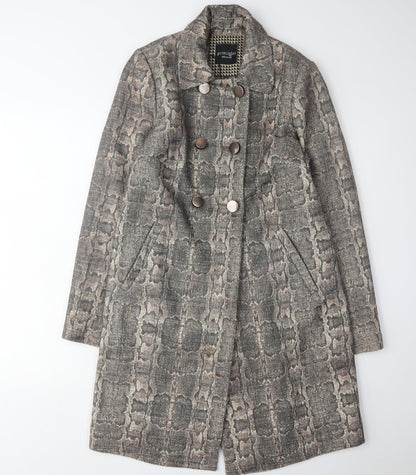 Womens UK Size 10 Principles by Ben de Lisi Grey Pea Coat