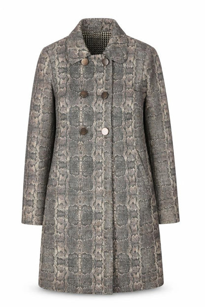 Womens UK Size 10 Principles by Ben de Lisi Grey Pea Coat