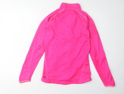 Asics Women's Pink Activewear Jacket Size S