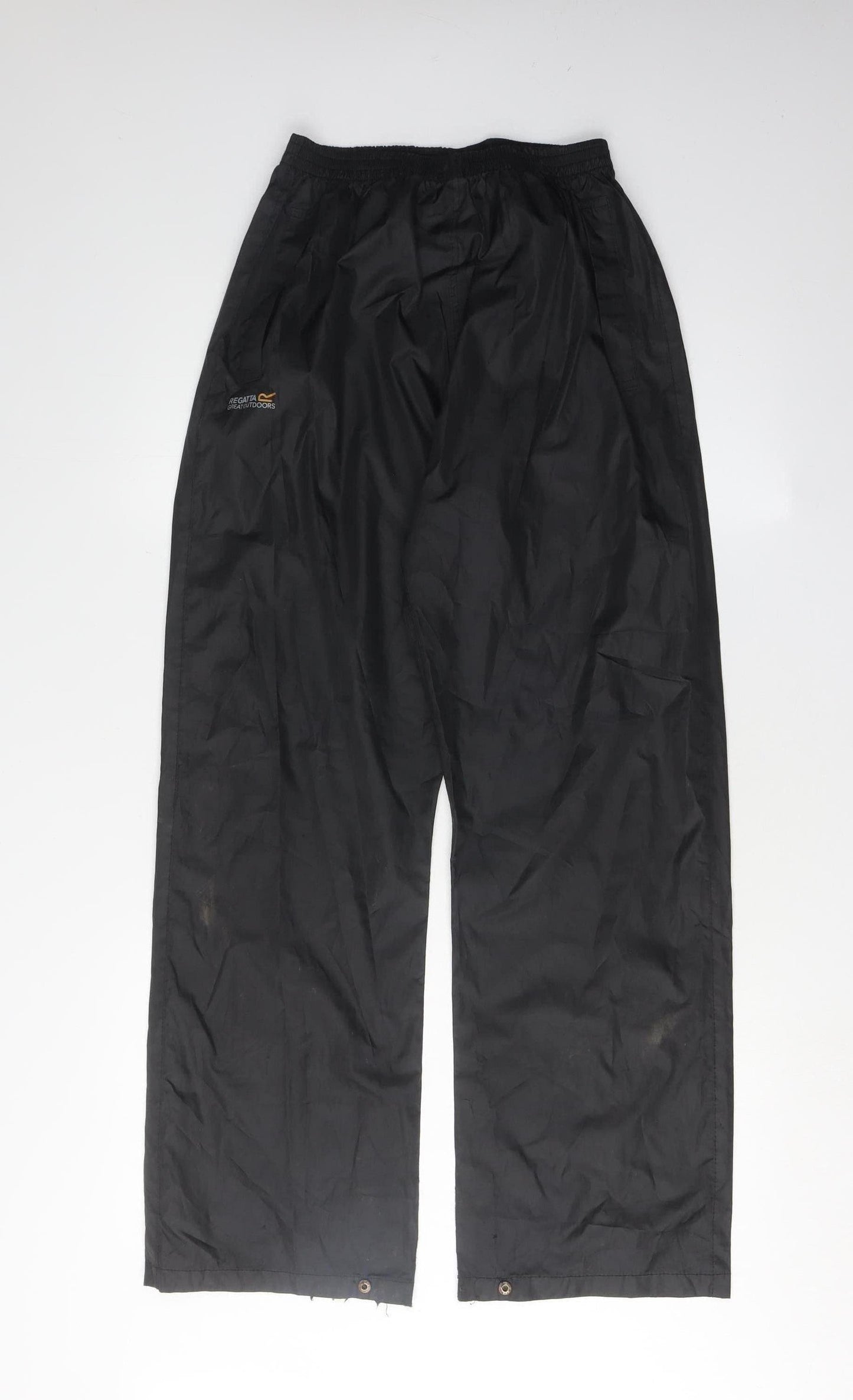 Regatta Boys' Black Rain Trousers, 13 Years, Waterproof
