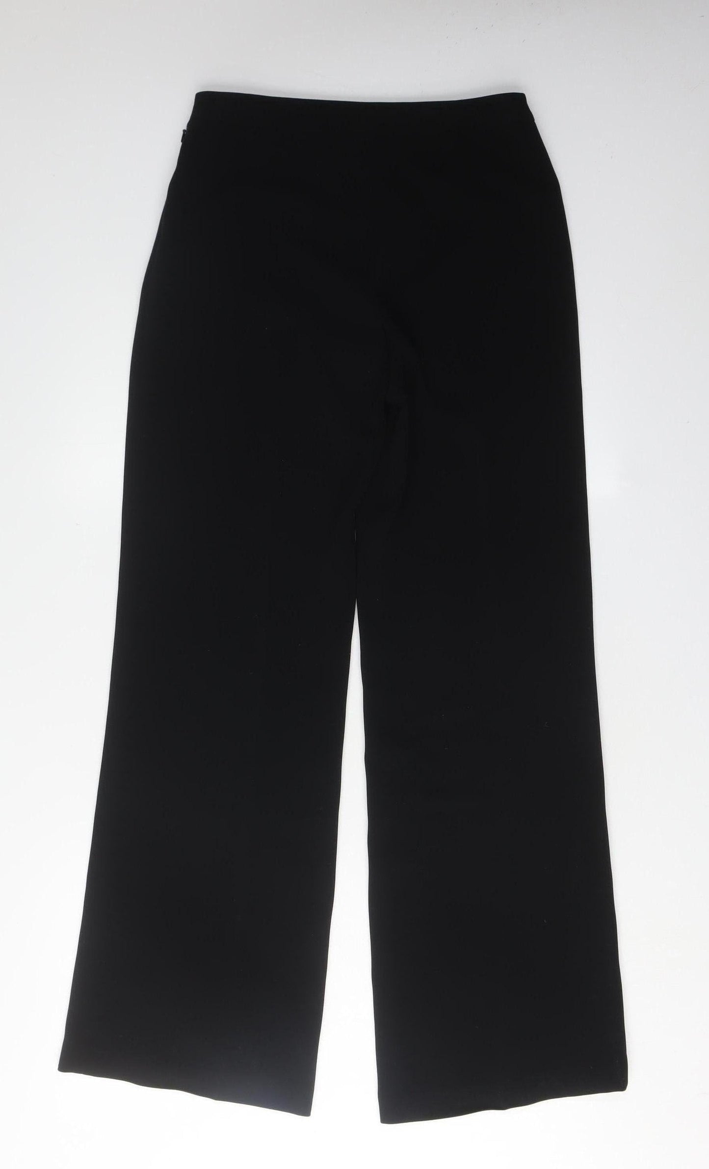 Womens UK Size 8 Laura Ashley Regular Fit  Black Trousers