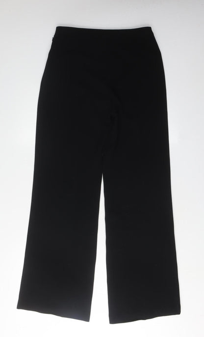 Womens UK Size 8 Laura Ashley Regular Fit  Black Trousers