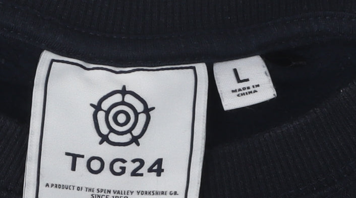 Mens UK Size L TOG24 Black Pullover Sweatshirt