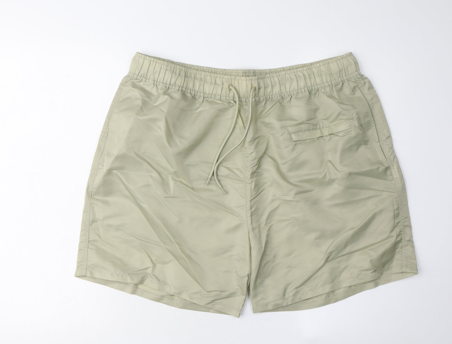 Collusion Men's Beige 2XL Casual Nylon Shorts