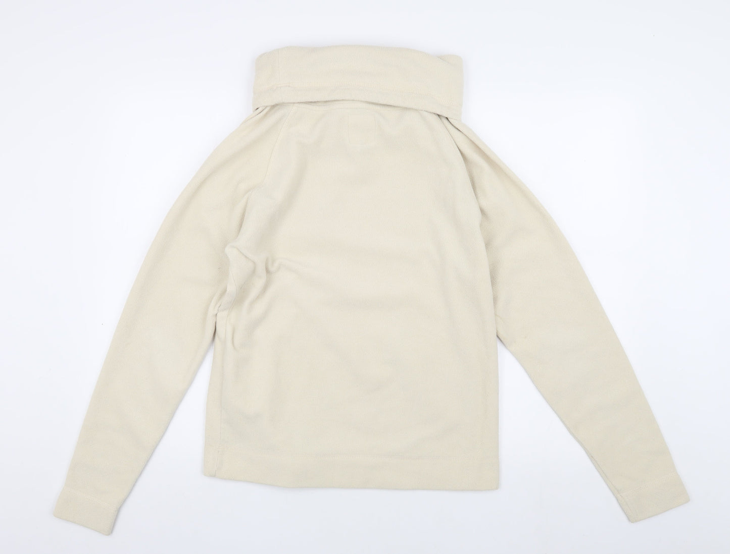 Country Rose Women's Ivory Fleece Pullover Sweatshirt Size S