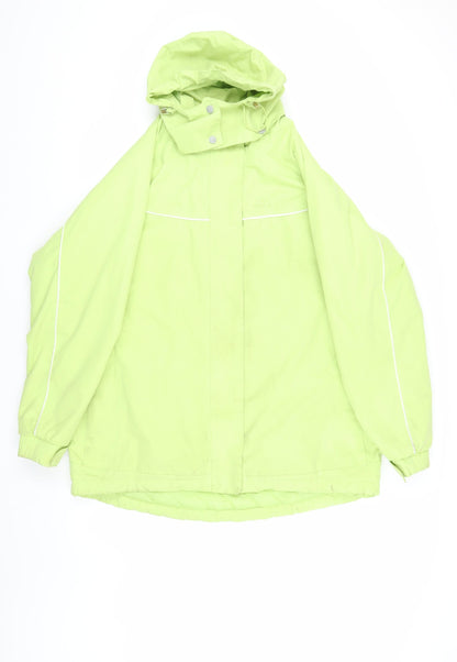 Womens UK Size 16 Trespass Green Parka Coat