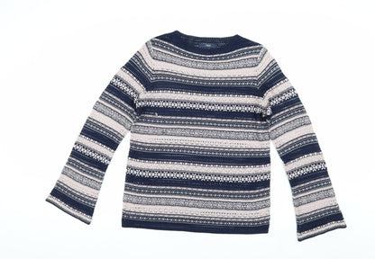 Womens UK Size 12 NEXT Multicoloured Pullover Jumper