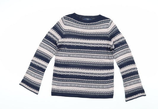Womens UK Size 12 NEXT Multicoloured Pullover Jumper