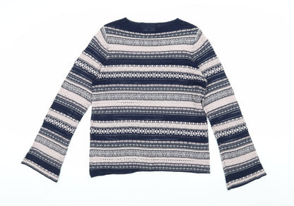 Womens UK Size 12 NEXT Multicoloured Pullover Jumper