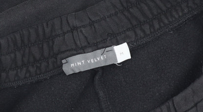Mint Velvet Unisex Black Jogger Trousers M