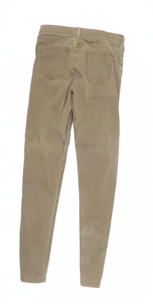 White Stuff Women's Brown Skinny Jeans, Size 8, Slim Fit