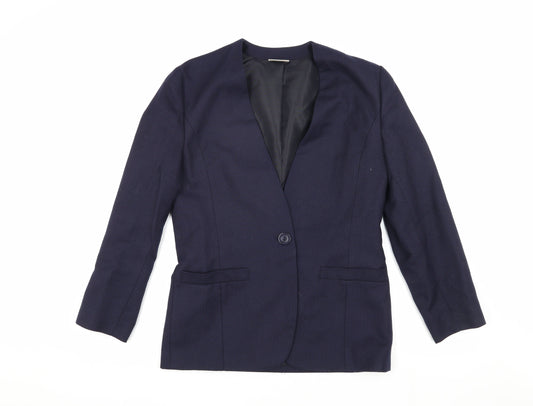 Eastex Women's Blue Blazer UK 12 Classic Business
