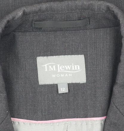 Womens UK Size 12 TM Lewin Regular Grey Blazer