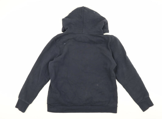 Superdry Women's Blue Pullover Hoodie Size 16