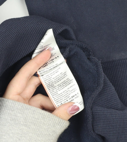 Superdry Women's Blue Pullover Hoodie Size 16