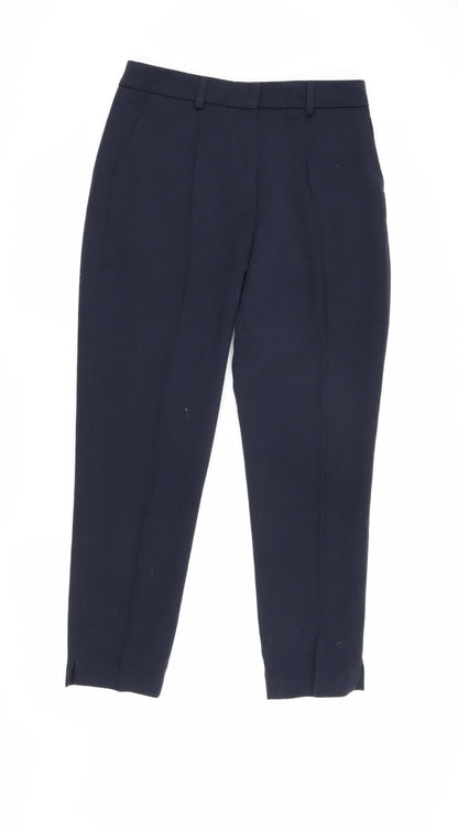 Ana Jakobs Women's Black Straight Leg Trousers Size 10
