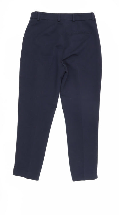 Ana Jakobs Women's Black Straight Leg Trousers Size 10