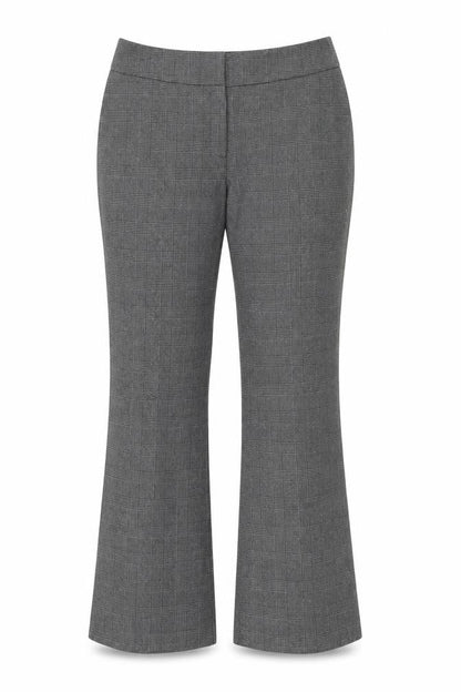 Womens UK Size 14 Evie Regular Fit Dress Pants Grey Trousers