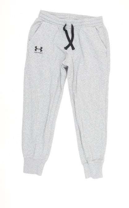Under Armour Men's Grey Jogger Trousers Medium