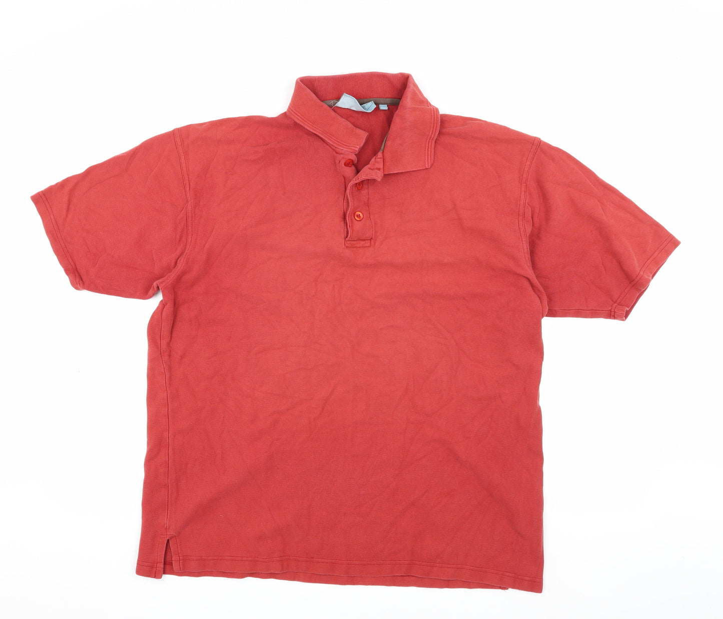 Greenwoods Escape Men's XL Red Cotton Polo Shirt