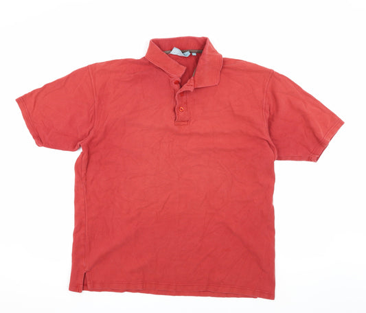Greenwoods Escape Men's XL Red Cotton Polo Shirt