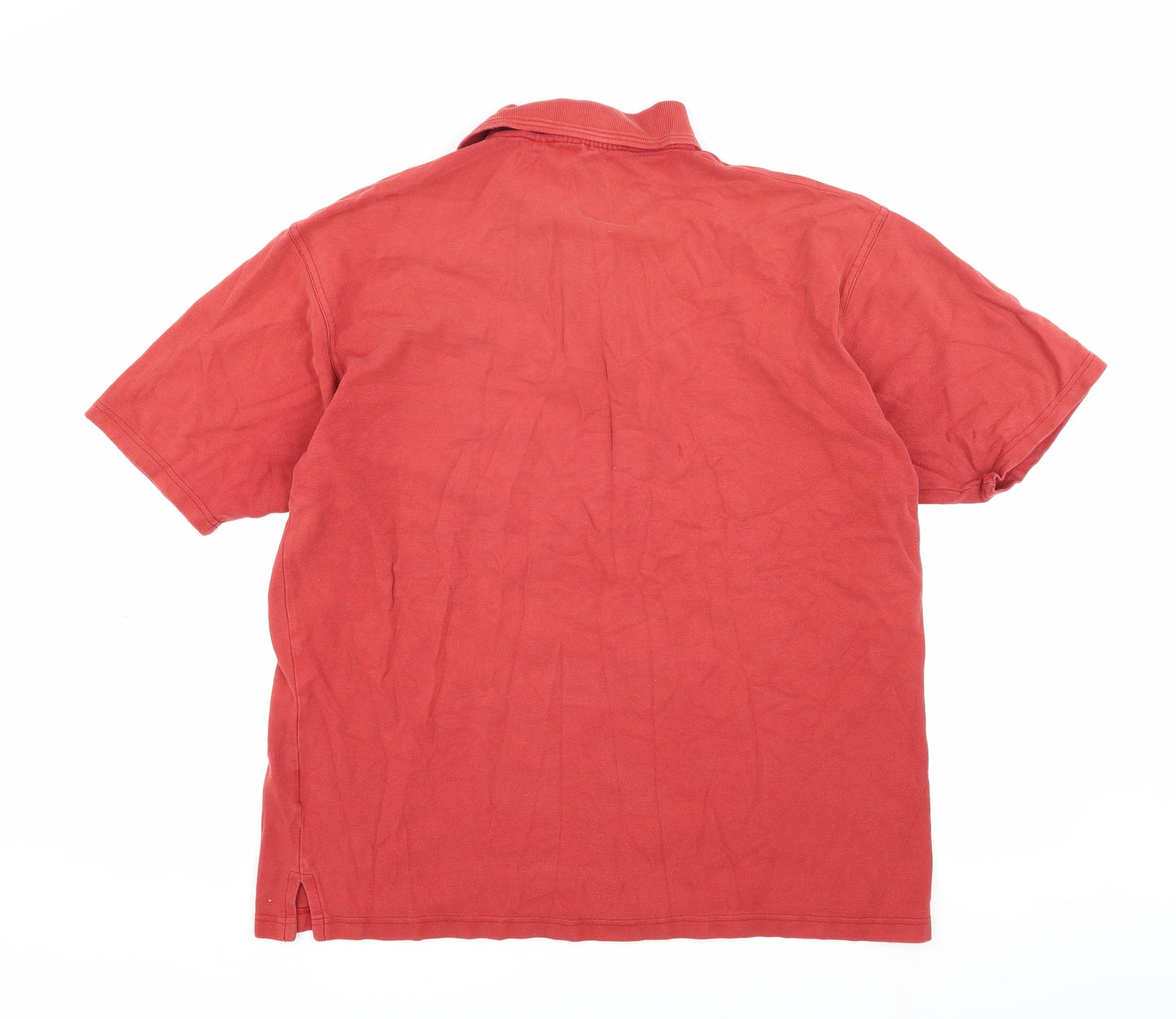 Greenwoods Escape Men's XL Red Cotton Polo Shirt