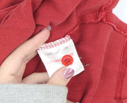 Greenwoods Escape Men's XL Red Cotton Polo Shirt