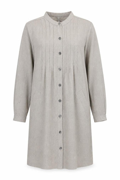 Gap Women's Beige Shirt Dress Size 8 - Autumn Casual Wear