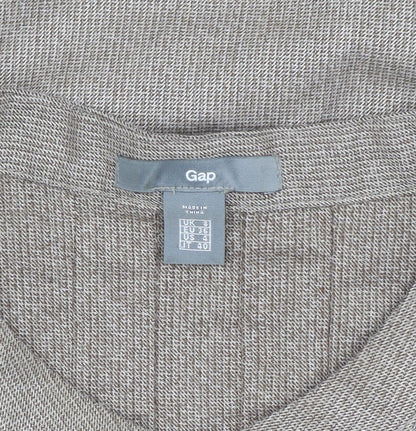 Gap Women's Beige Shirt Dress Size 8 - Autumn Casual Wear