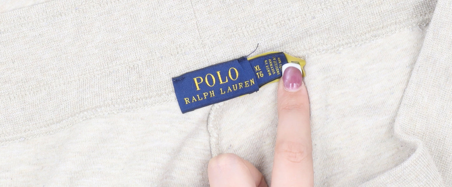 Polo Ralph Lauren Men's Beige XL Jogger Activewear