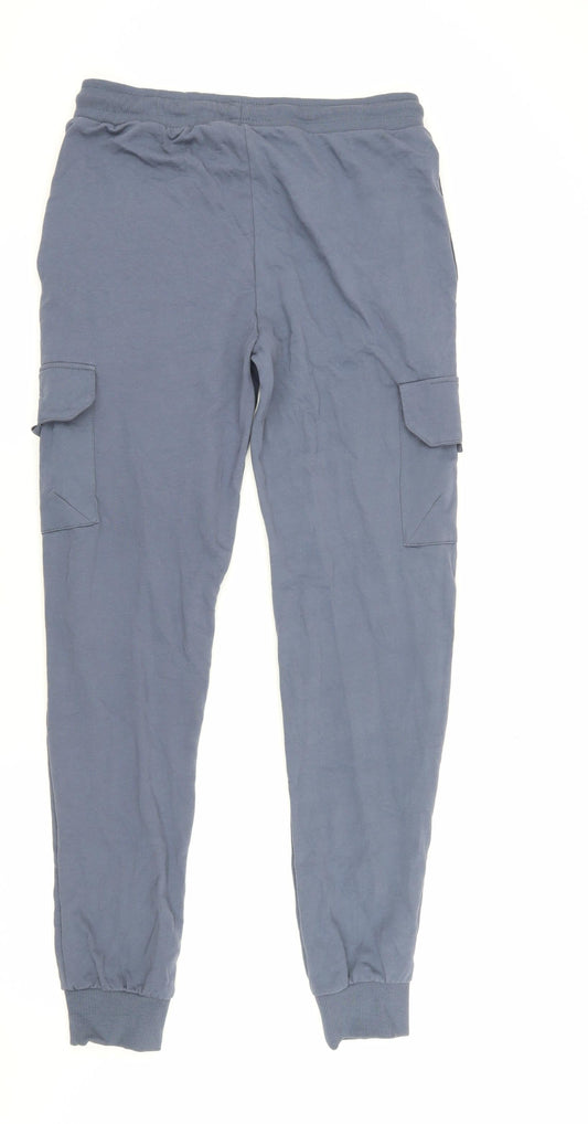 Closure London Men's Blue Jogger Trousers L