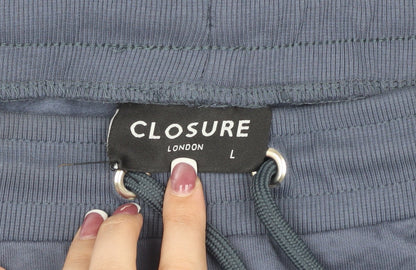 Closure London Men's Blue Jogger Trousers L