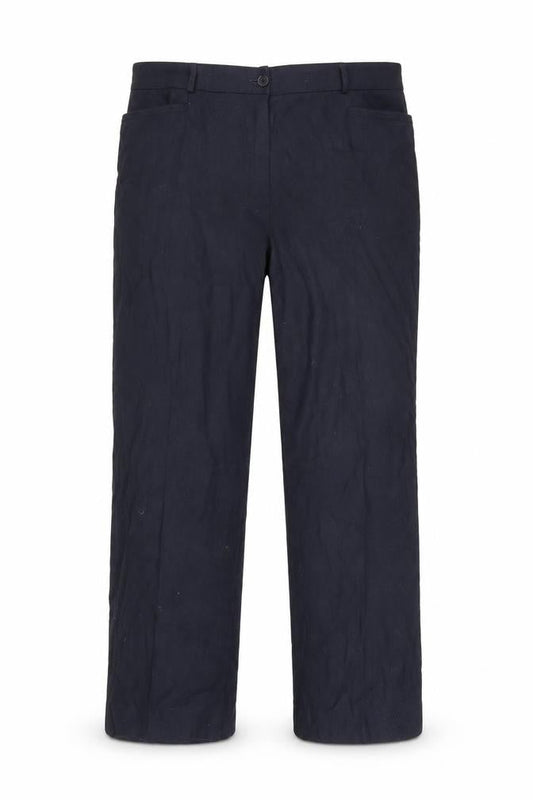 Mens UK Size M Basler Regular Fit Dress Pants Navy Trousers