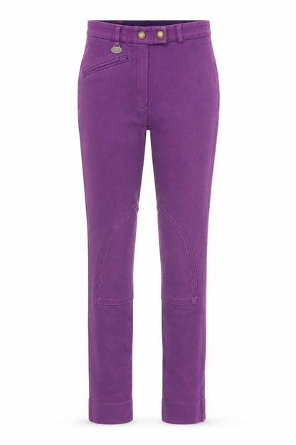Equetech Women's Purple Straight Trousers