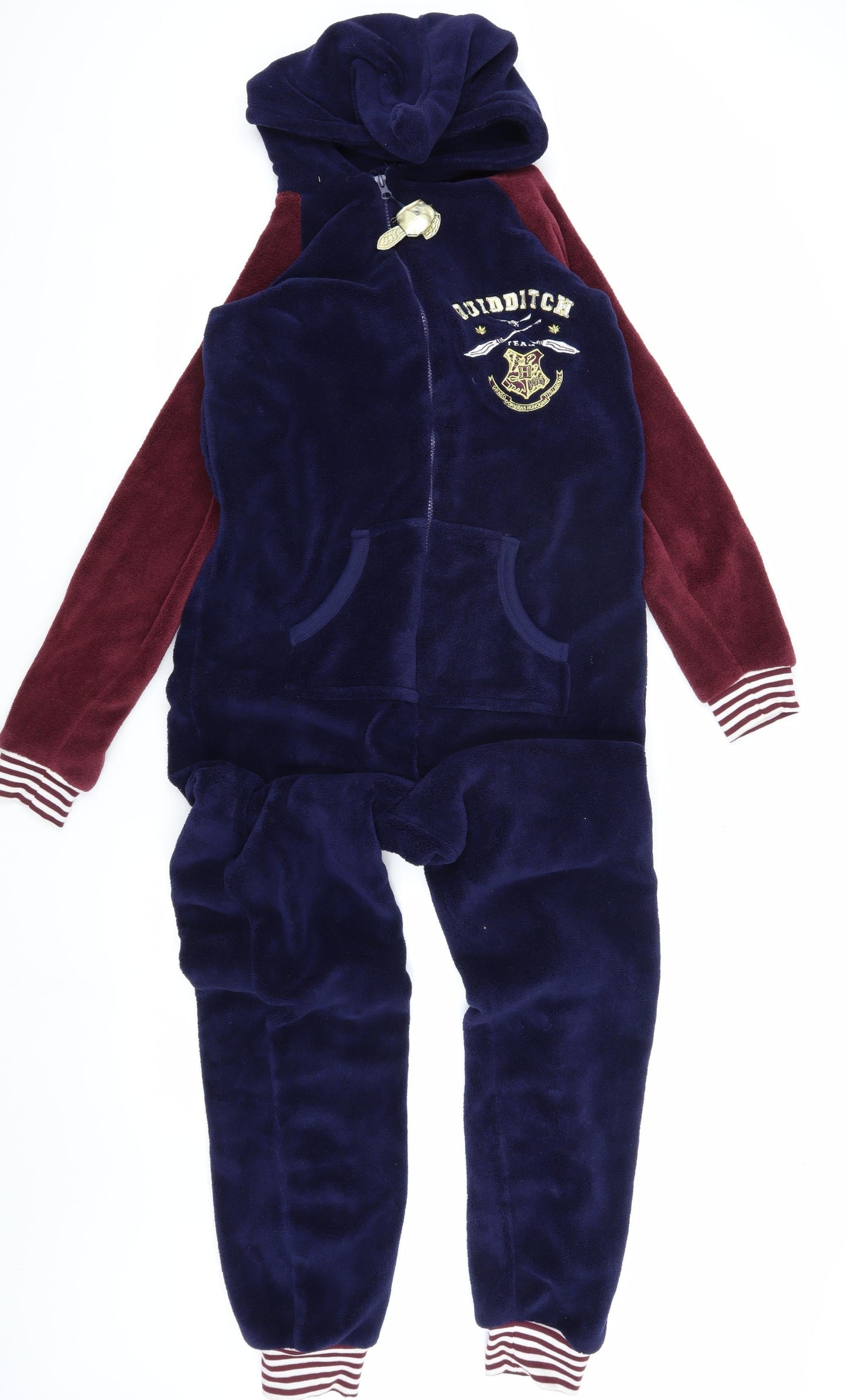 Harry Potter Women's Blue Fleece One Piece Jumper, S