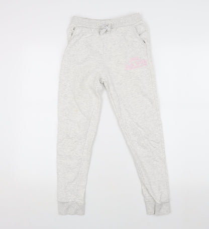 Jack Wills Girls Grey Jogger Trousers 9-10 Years - Casual