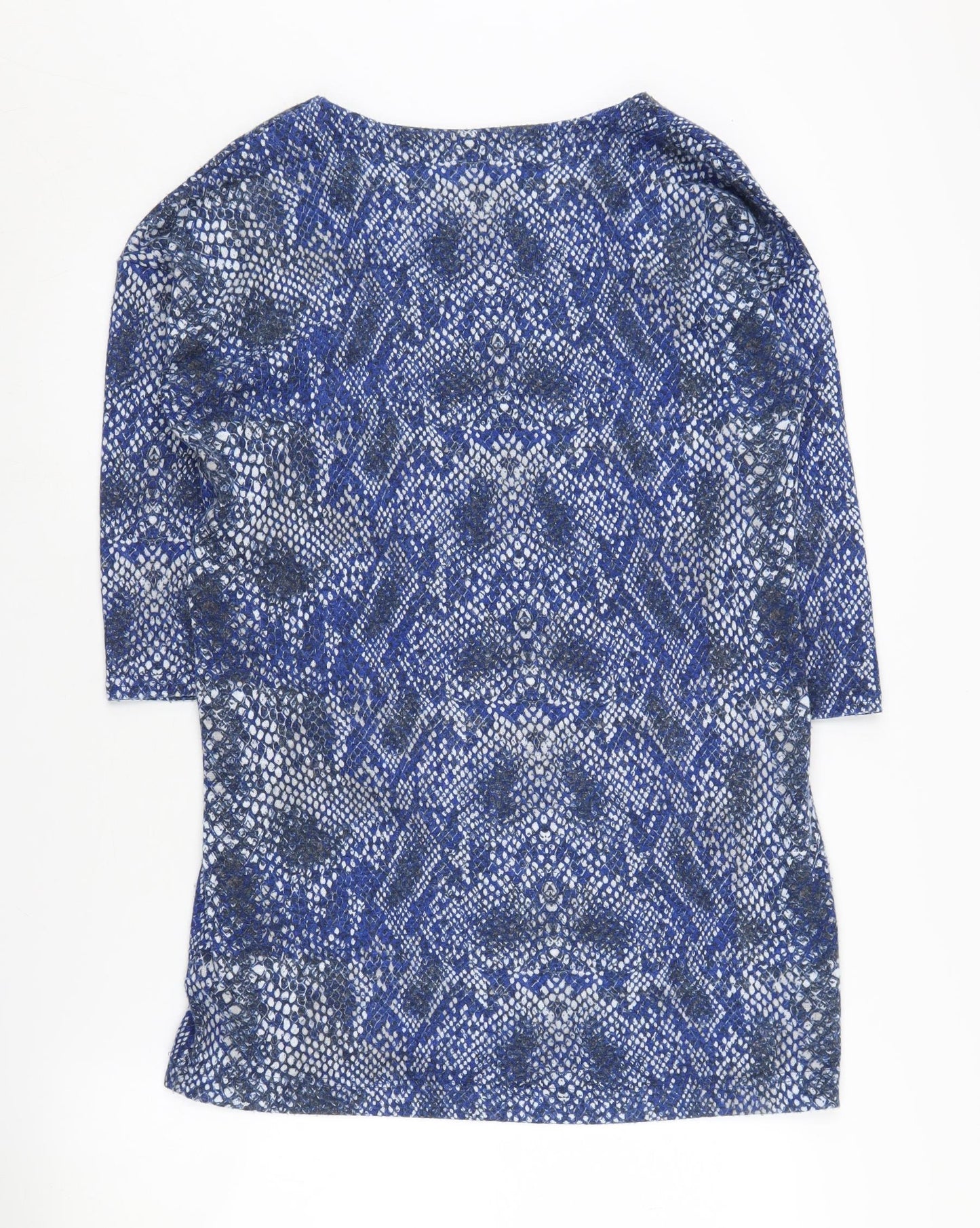 Womens UK Size 12 Marks and Spencer Blue Pullover Jumper