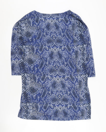 Womens UK Size 12 Marks and Spencer Blue Pullover Jumper
