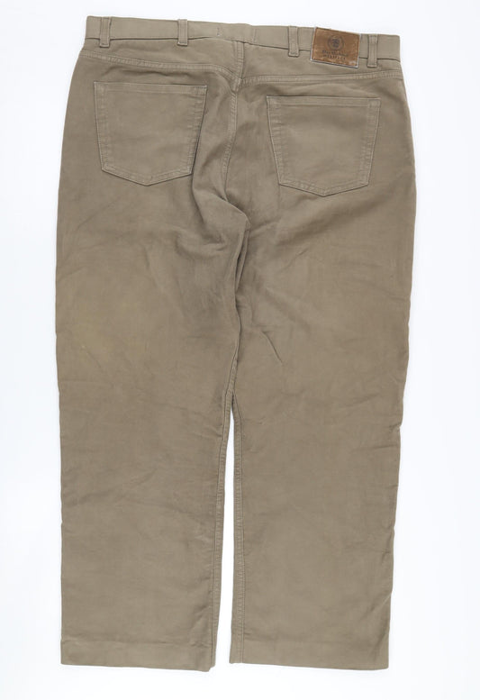Marks and Spencer Brown Men's Trousers Size 38