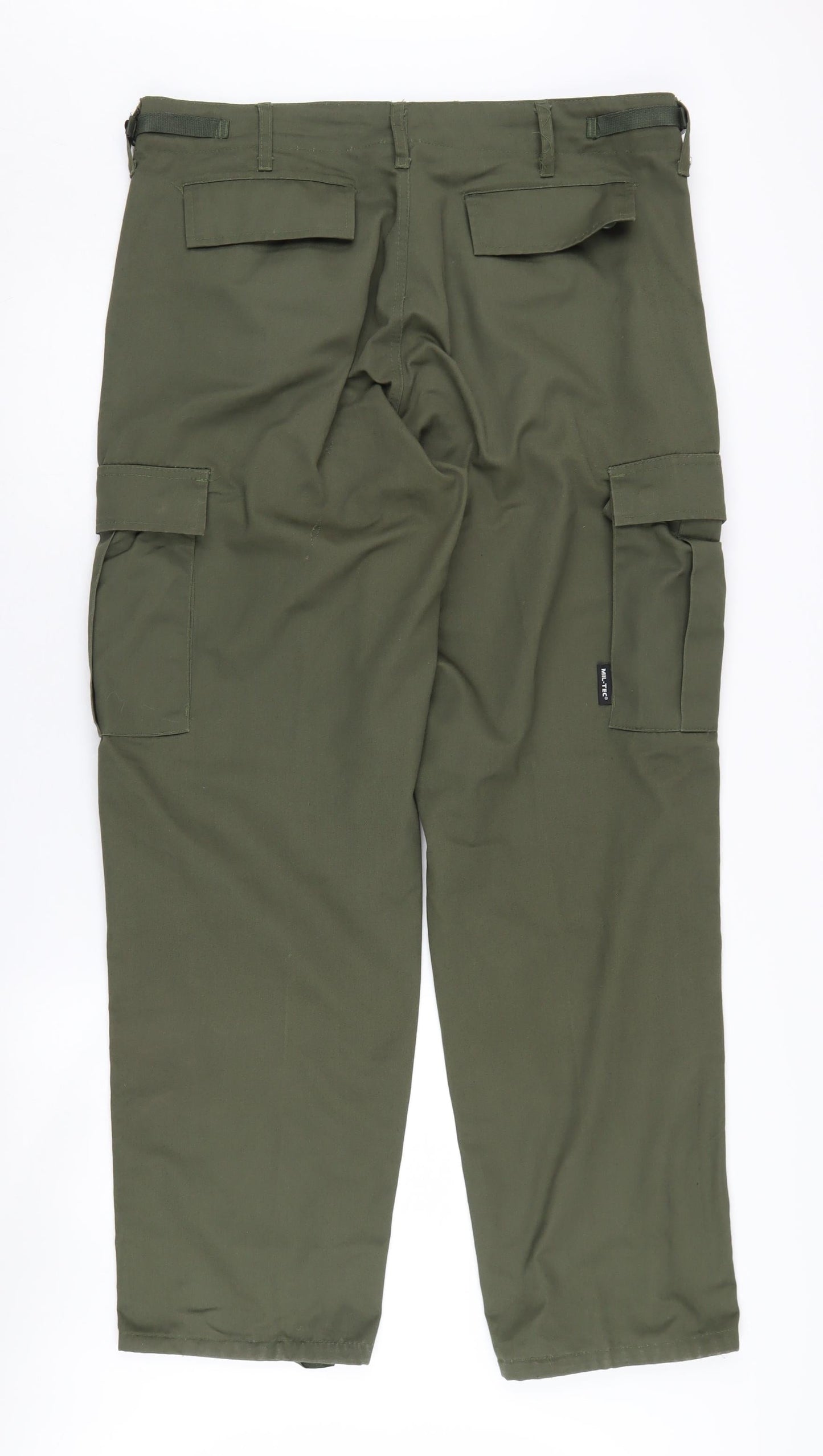 Mil-Tec Men's Green Cargo Trousers L Army Style