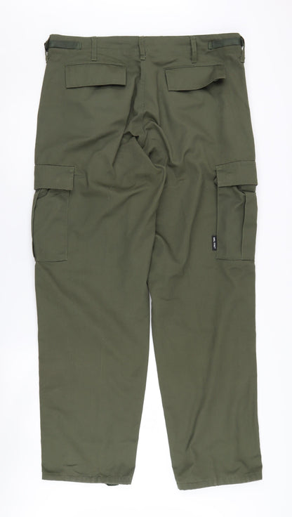 Mil-Tec Men's Green Cargo Trousers L Army Style