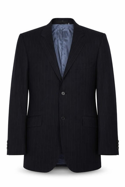 Mens UK Size 40 Karl Jackson Regular Blue Suit Jacket